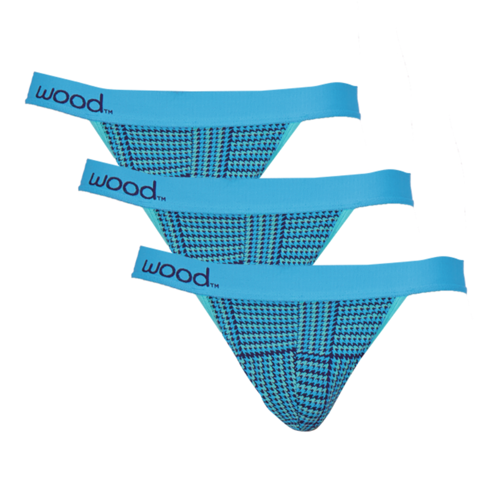 3pack-Thong - Blue Hound Weave