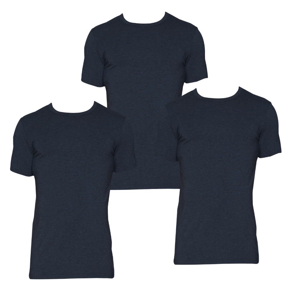 3pack - Crew Neck Undershirt - Graphite