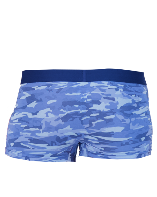 SAMPLE Wood Trunk - Blue Camo - SAMPLE