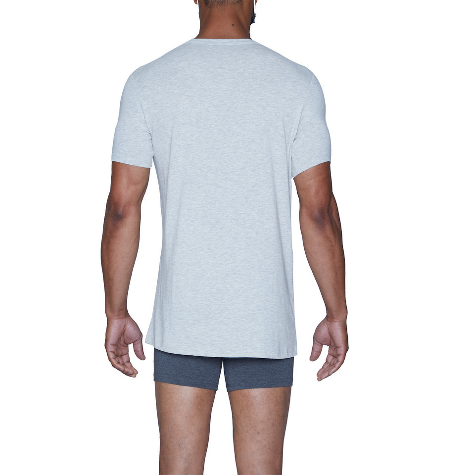 10-Pack Crew Neck - Heather Grey