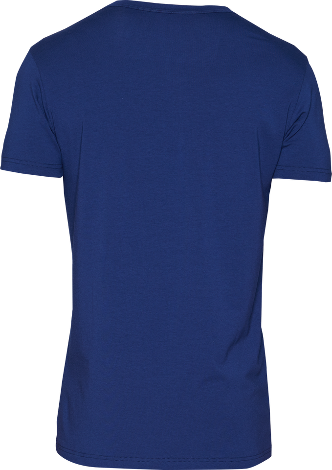 10-Pack Wood V-Neck - Deep Space Blue