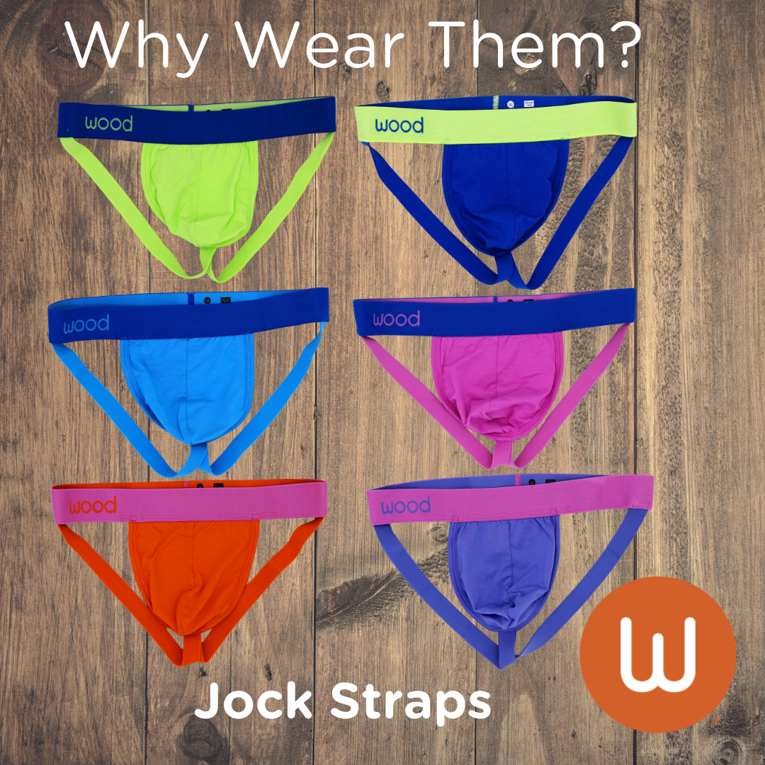 Men's Daily Jock Strap, 3-Pack Sexy Cotton Breathable Underwear Colorful  Jockstrap for Everyday Wear