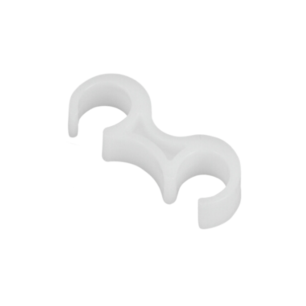 White Plastic Ganging Clip