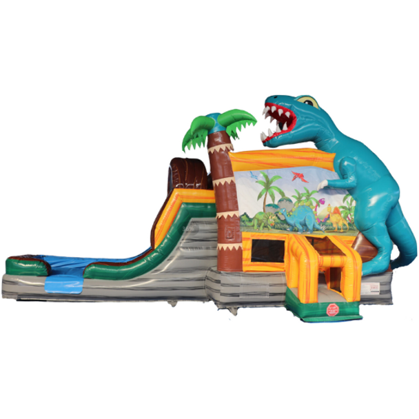 Dinosaur Inflatable Combo (Wet n Dry) with Blower