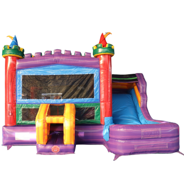 Magic Marble Castle Inflatable Combo (Wet n Dry) with Blower