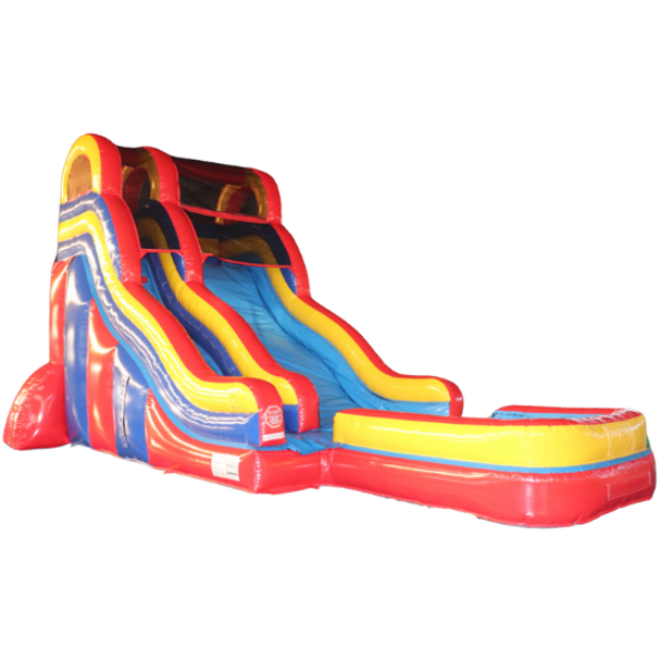 Red Torrent Inflatable Slide (Wet n Dry) with Blower