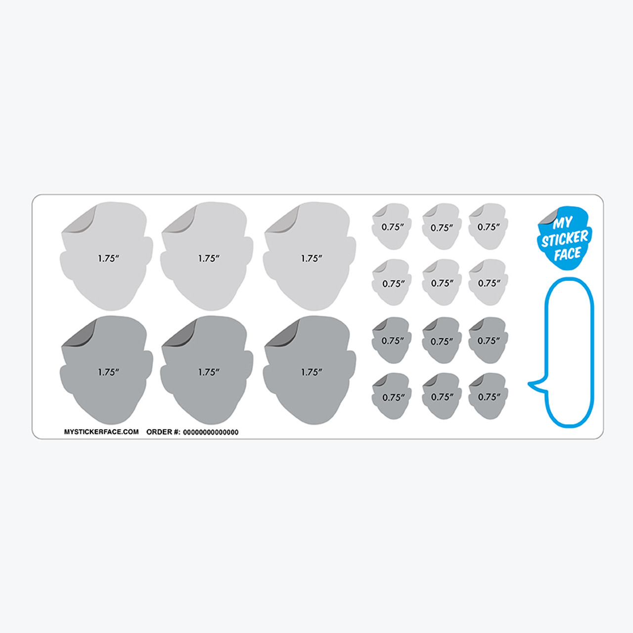 StickerFace™ Party Bundle - Choose the Accessory Stickers - My