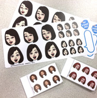 Bitmoji Sticker Faces