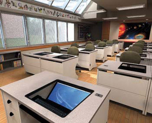 Downview Flat Panel Display Kit - 21"D x 24"W Viewport