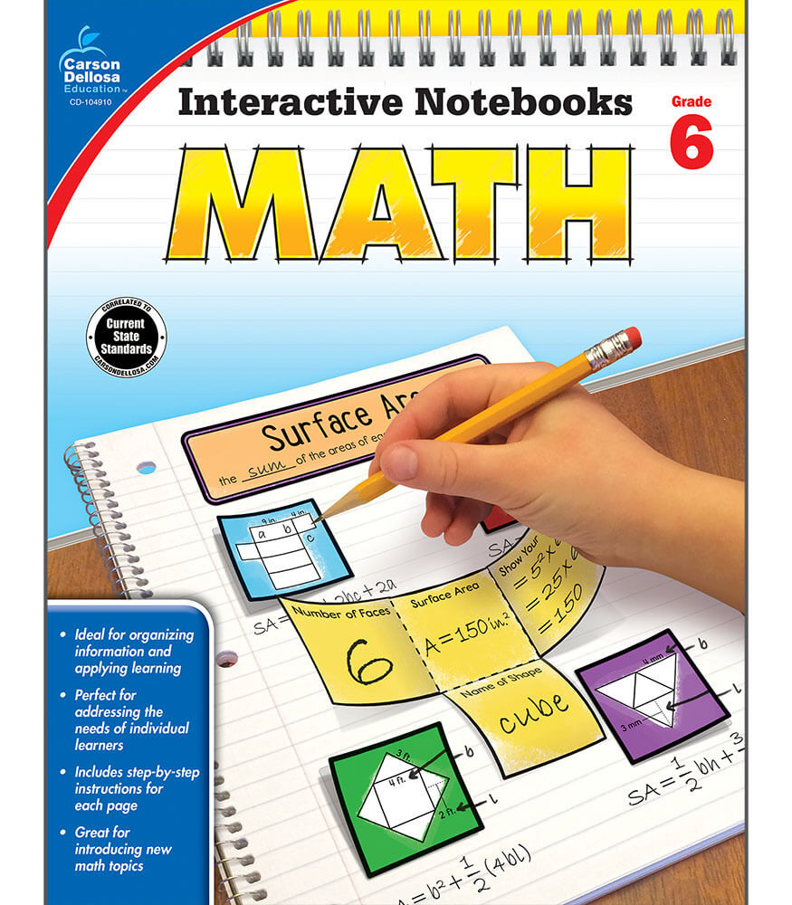 Grade 6 Interactive Notebooks: Math Resource Book eBook