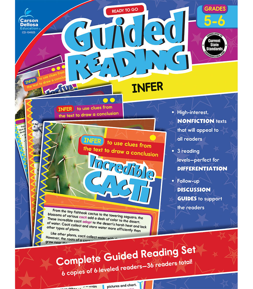 Infer　5-6　Book　Guided　Grade　Resource　Reading:　Paperback