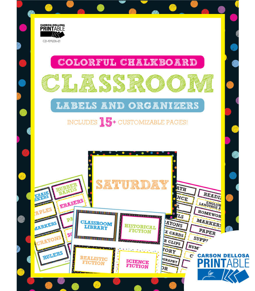 Printable Dry Erase Calendar Chalkboard Template Instant Download