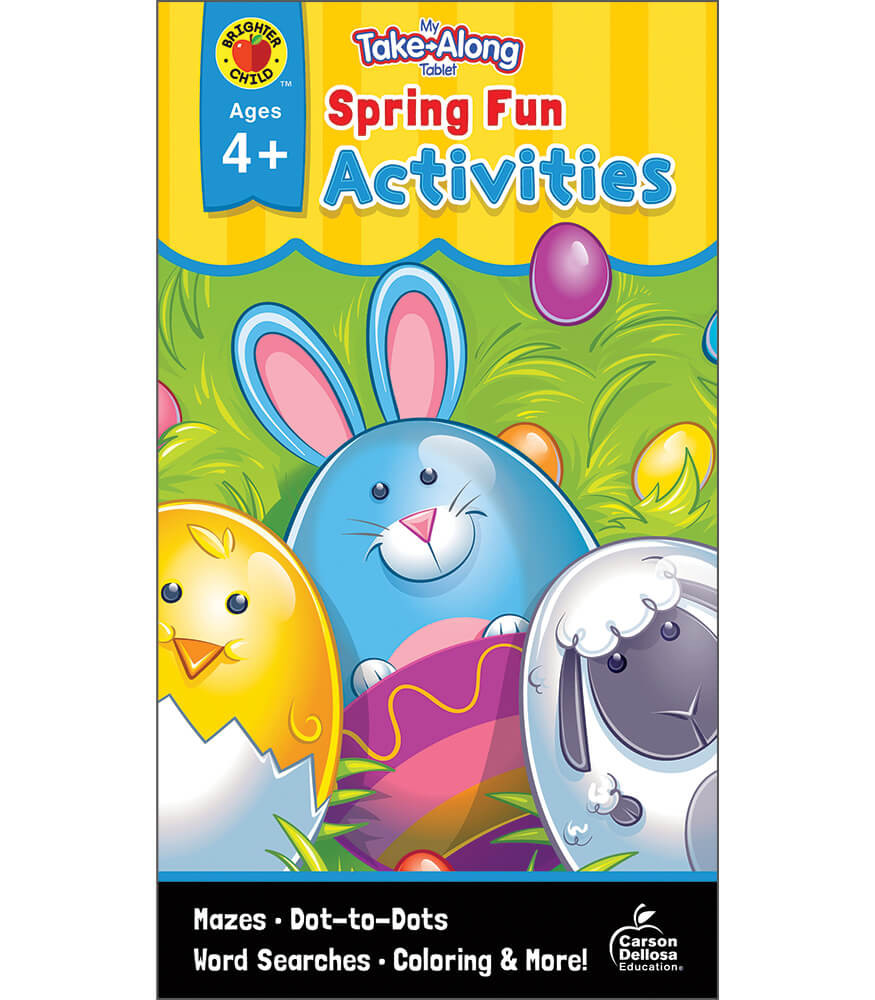 Grade PK-K My Take-Along Tablet: Spring Fun Activities Activity