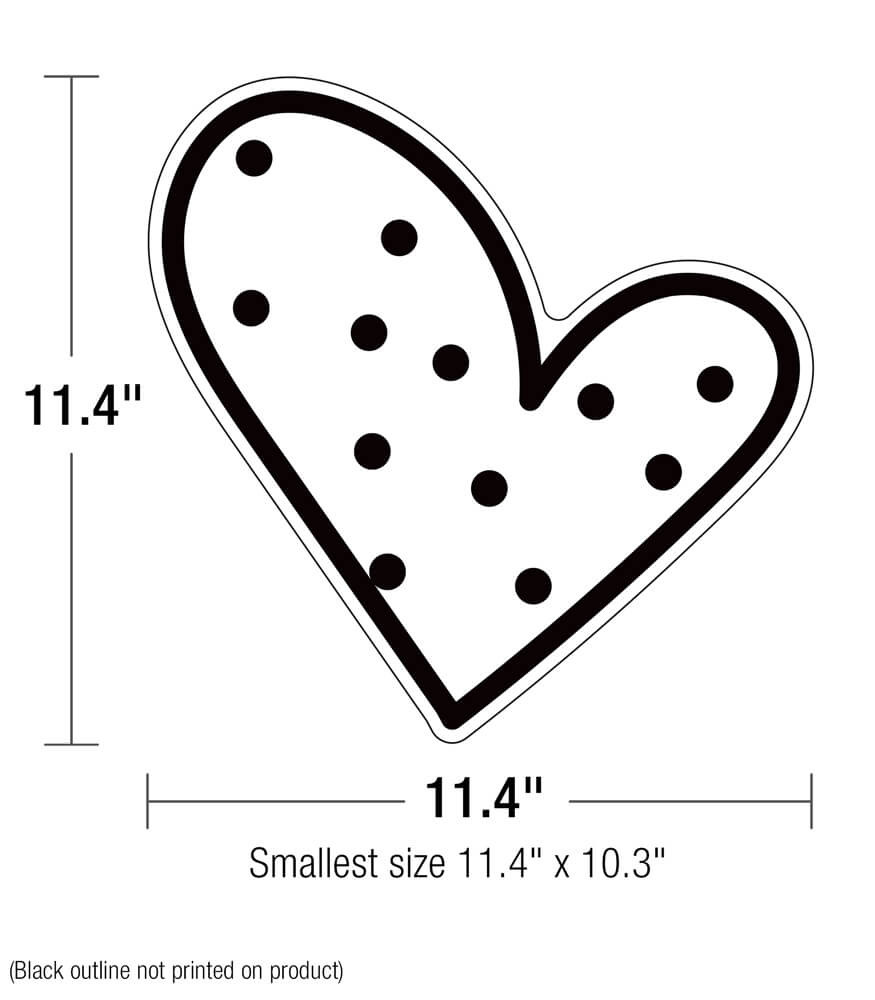 carson dellosa black and white clipart heart