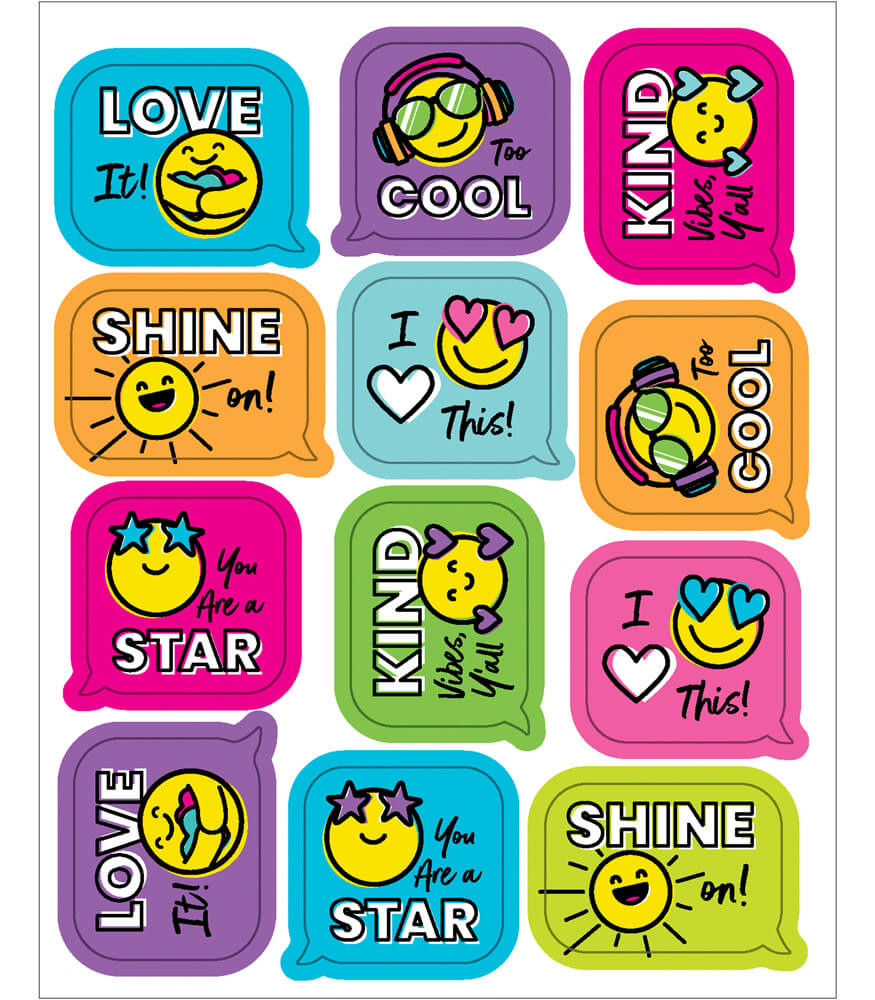 Smiley Faces Motivational Stickers smiley-faces-motivational-stickers