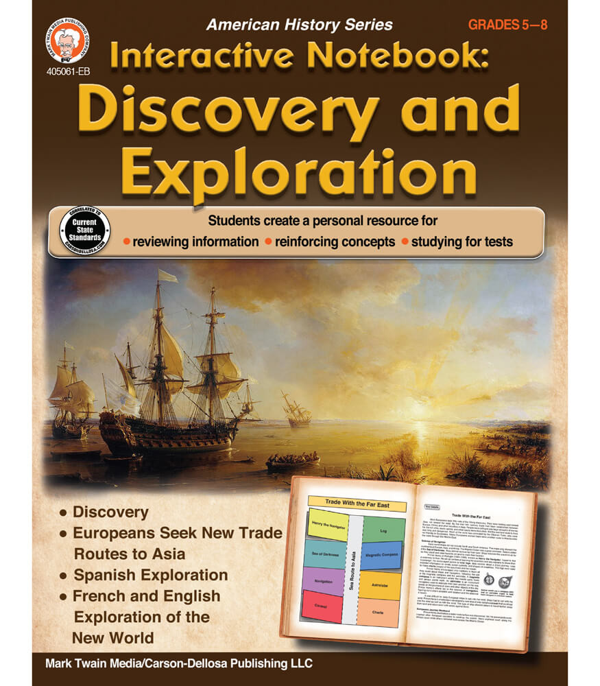 Discovery　5-8　Notebook:　Exploration　Book　Paperback　and　Interactive　Grade　Resource