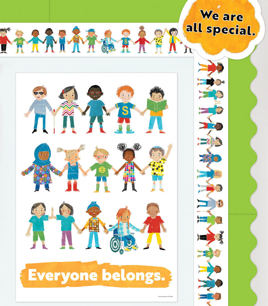 everyone-belongs-poster for Everyone Is Welcome Here Free Printable Everyone belongs. Poster for Everyone Is Welcome Here Free Printable