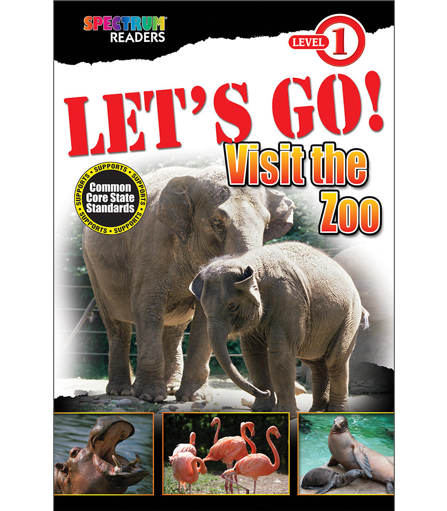 LET'S GO! Visit the Zoo Reader Free eBook | Carson Dellosa