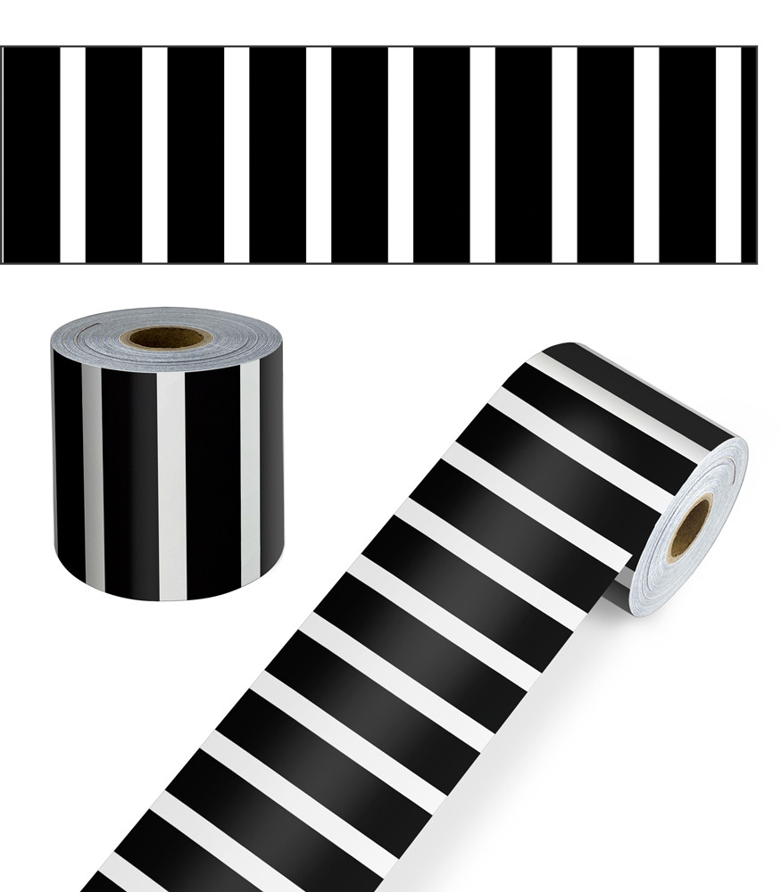 Black & White Stripes Better Than Paper® Bulletin Board Roll – Trendy  Teachers, LLC
