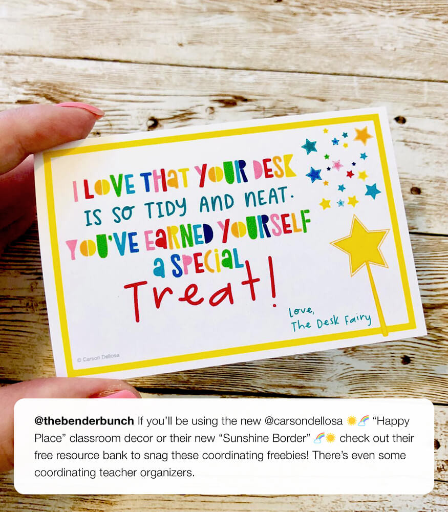 Desk Fairy Note Reward Free Printable | Carson Dellosa desk-fairy-note-reward-free-printable-carson-dellosa