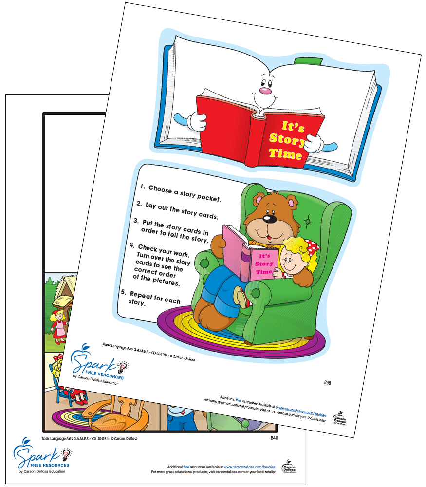 It's Story Time Carson Dellosa