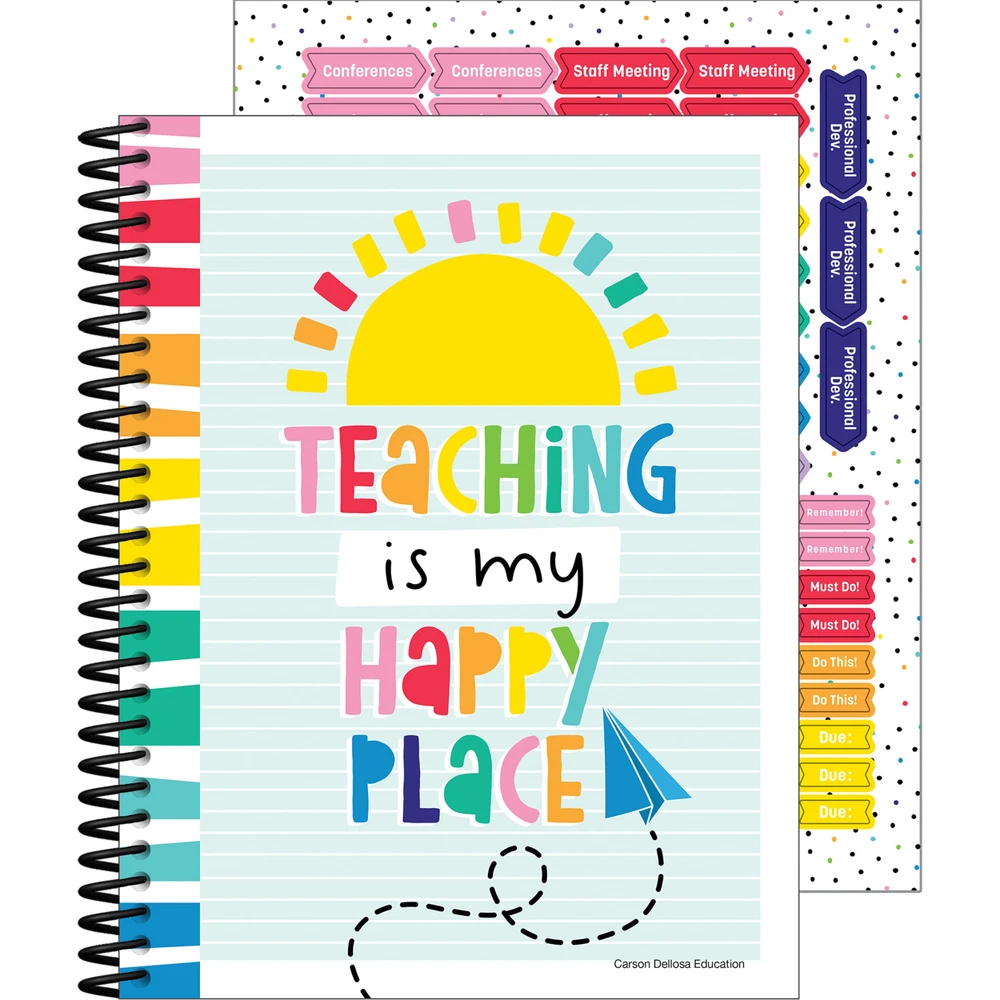 Happy Place Teacher Planner product image 1
