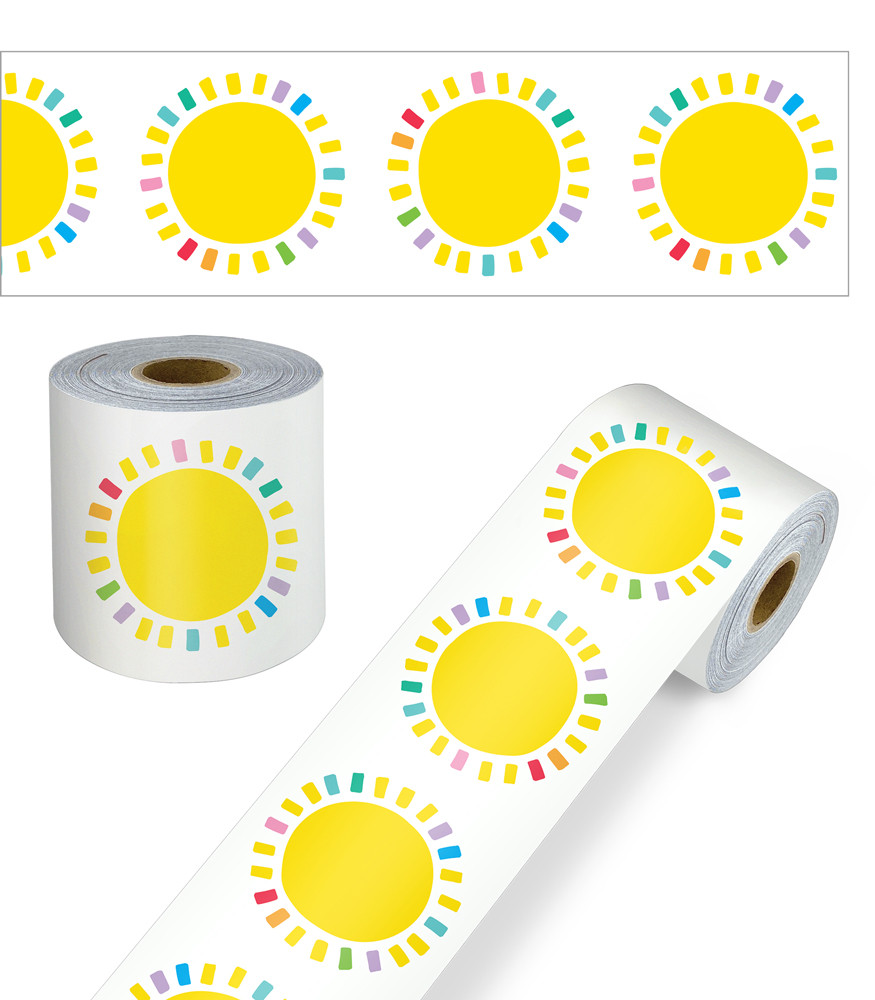 Roll on Corollage Tape - Coloured Dots! Diary / Planner deco
