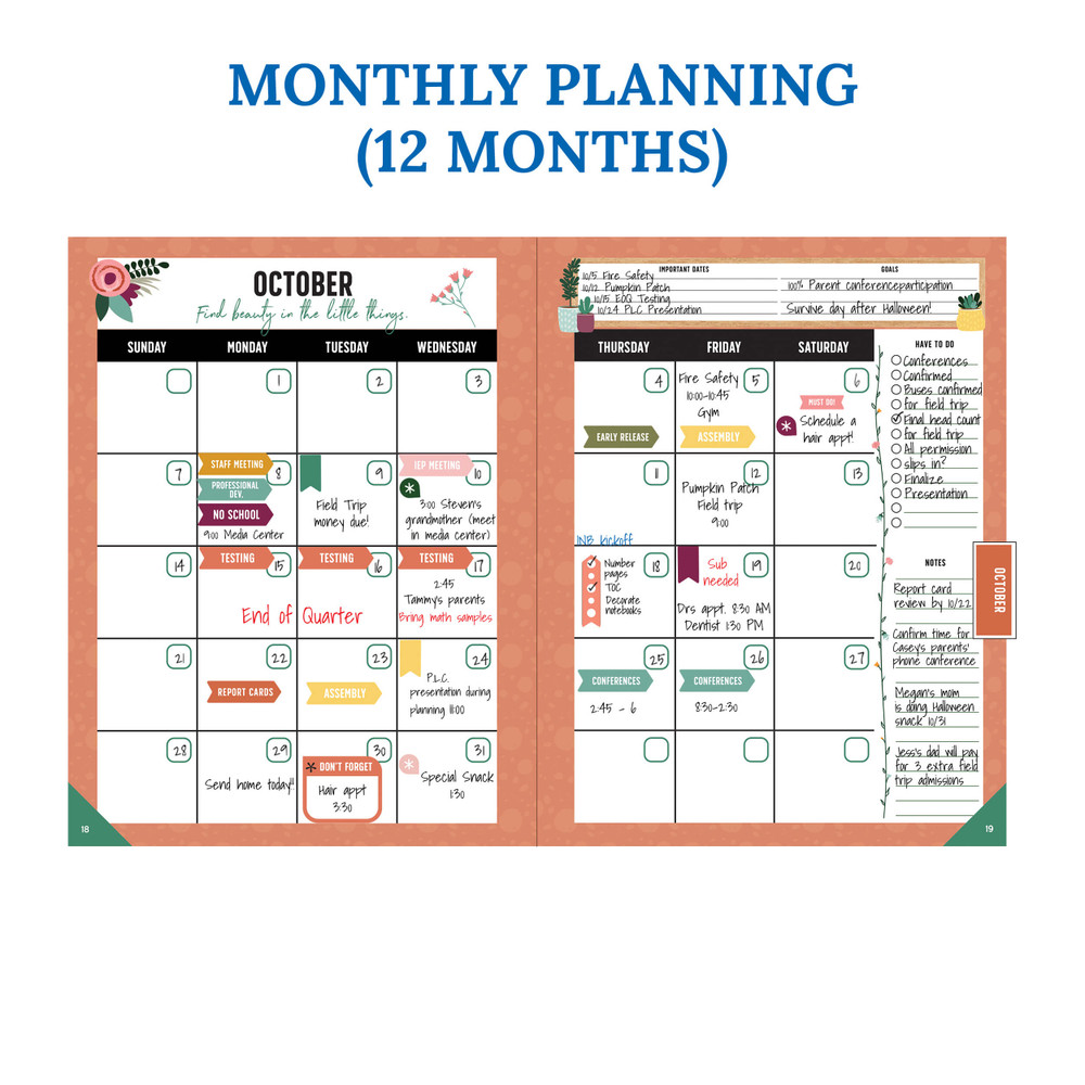 Grow Together Teacher Planner product image 5