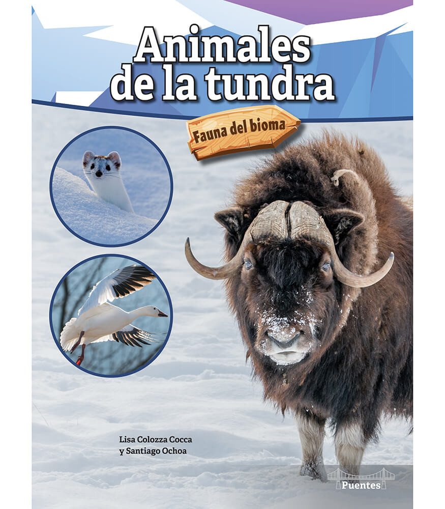 Grade 3-6 Animales de la tundra: Tundra Animals Reader Paperback