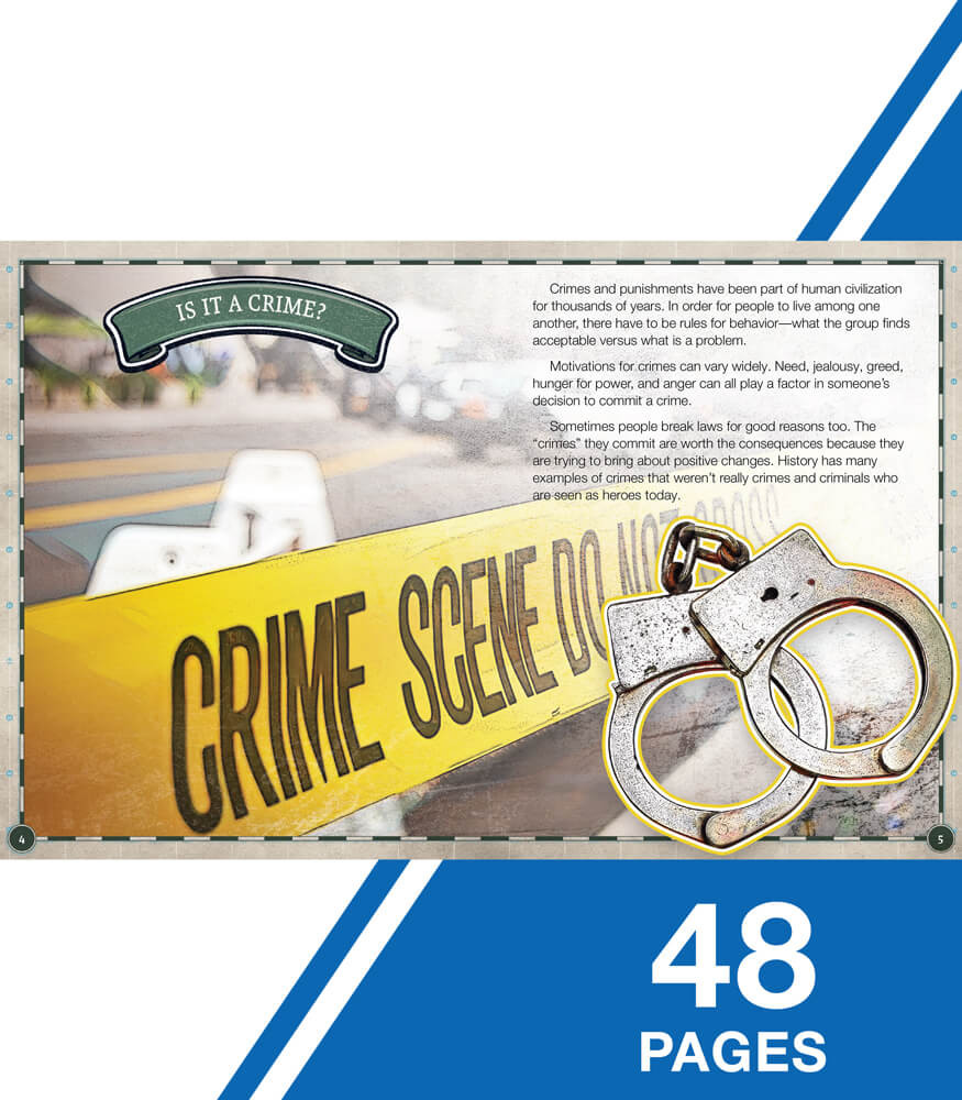 Grade 5-9 The Scene of the Crime Reader Paperback