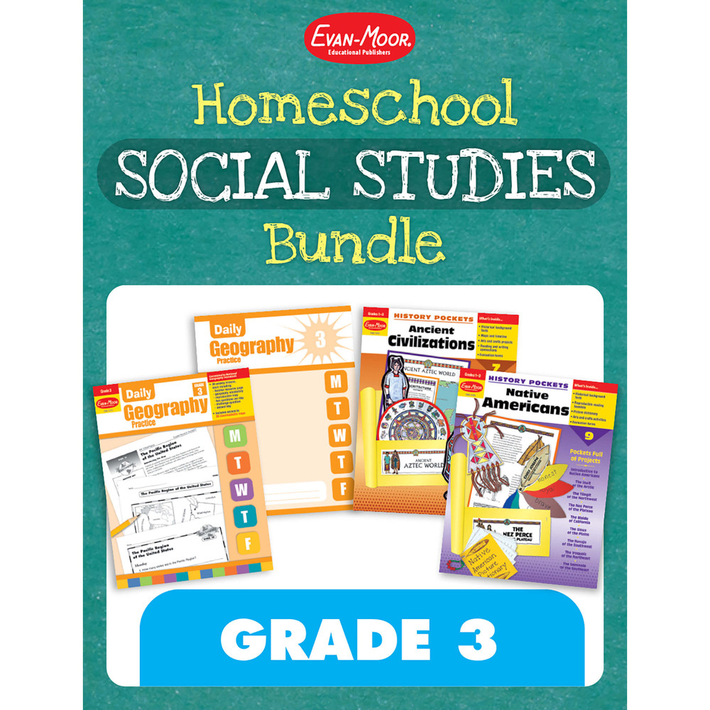 Grade 3 Social Studies Homeschool Bundle