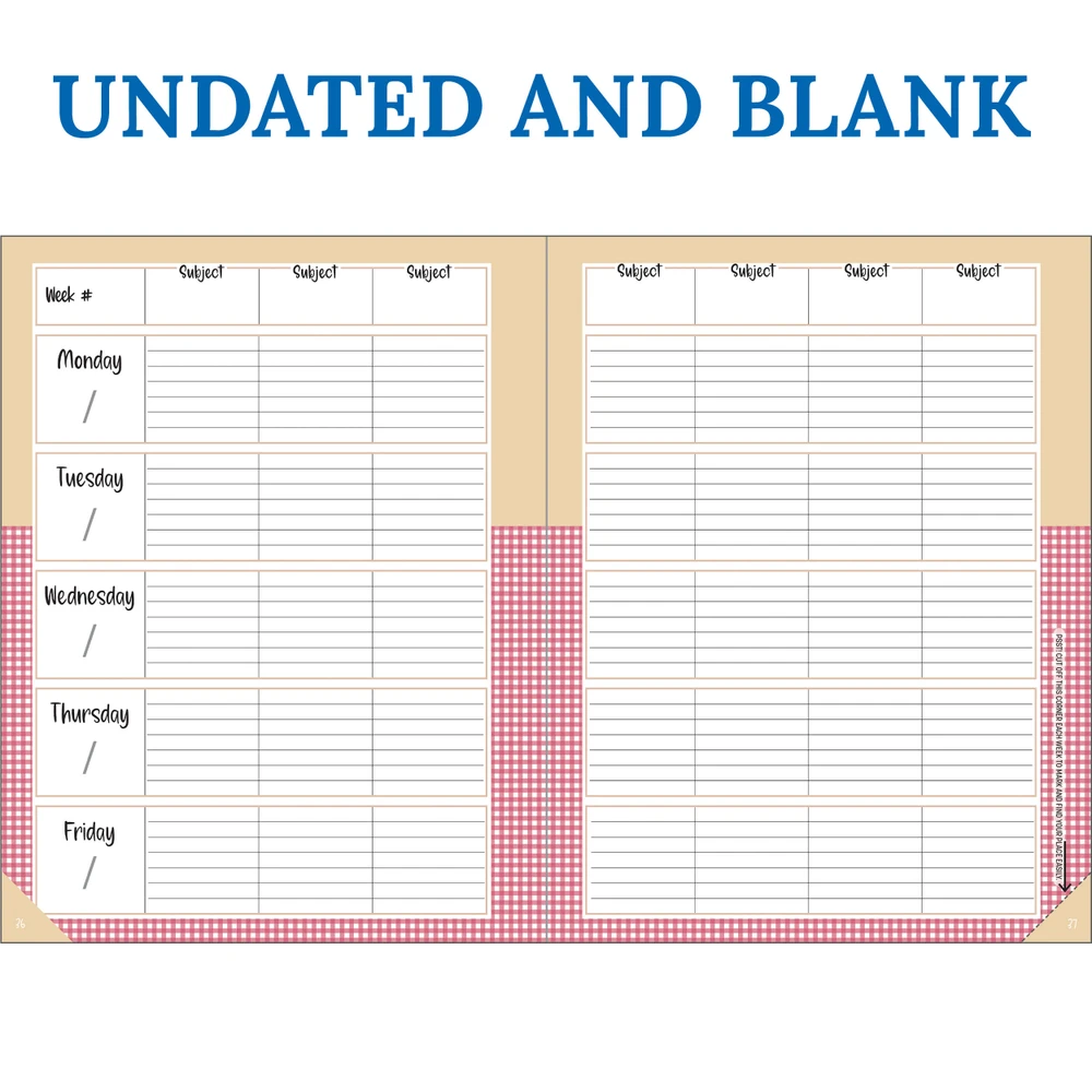 Farmers Market Teacher Planner product image 4