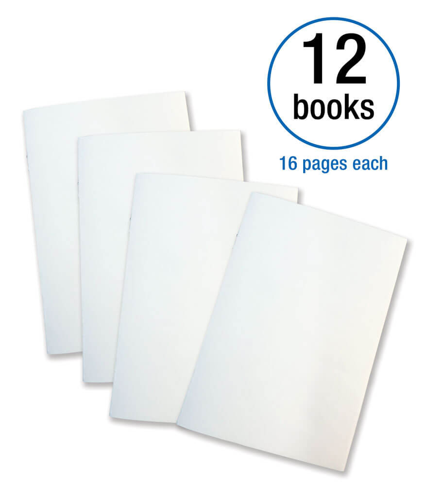 Rectangle Blank Book for Young Authors Activity Book, Grade K-3