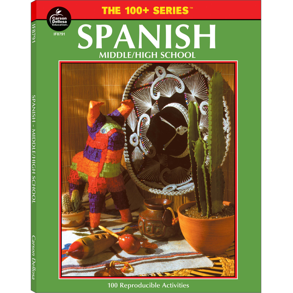 Grade 6-12 The 100+ Series™ Spanish Resource Book eBook