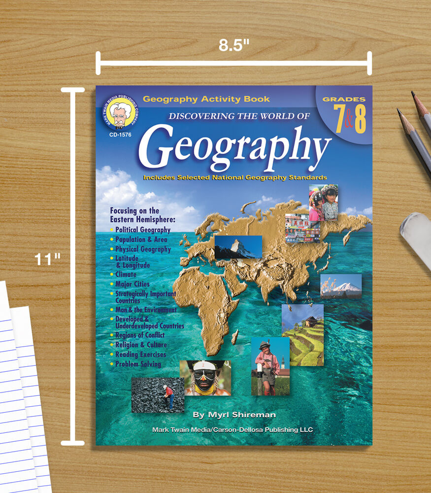 Grade 7-8 Discovering the World of Geography Resource Book Paperback