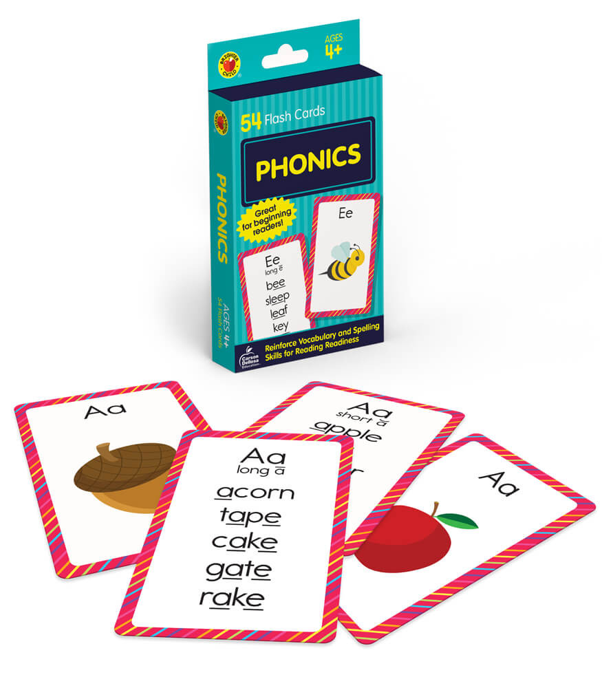 Grade PK-2 Phonics Flash Cards