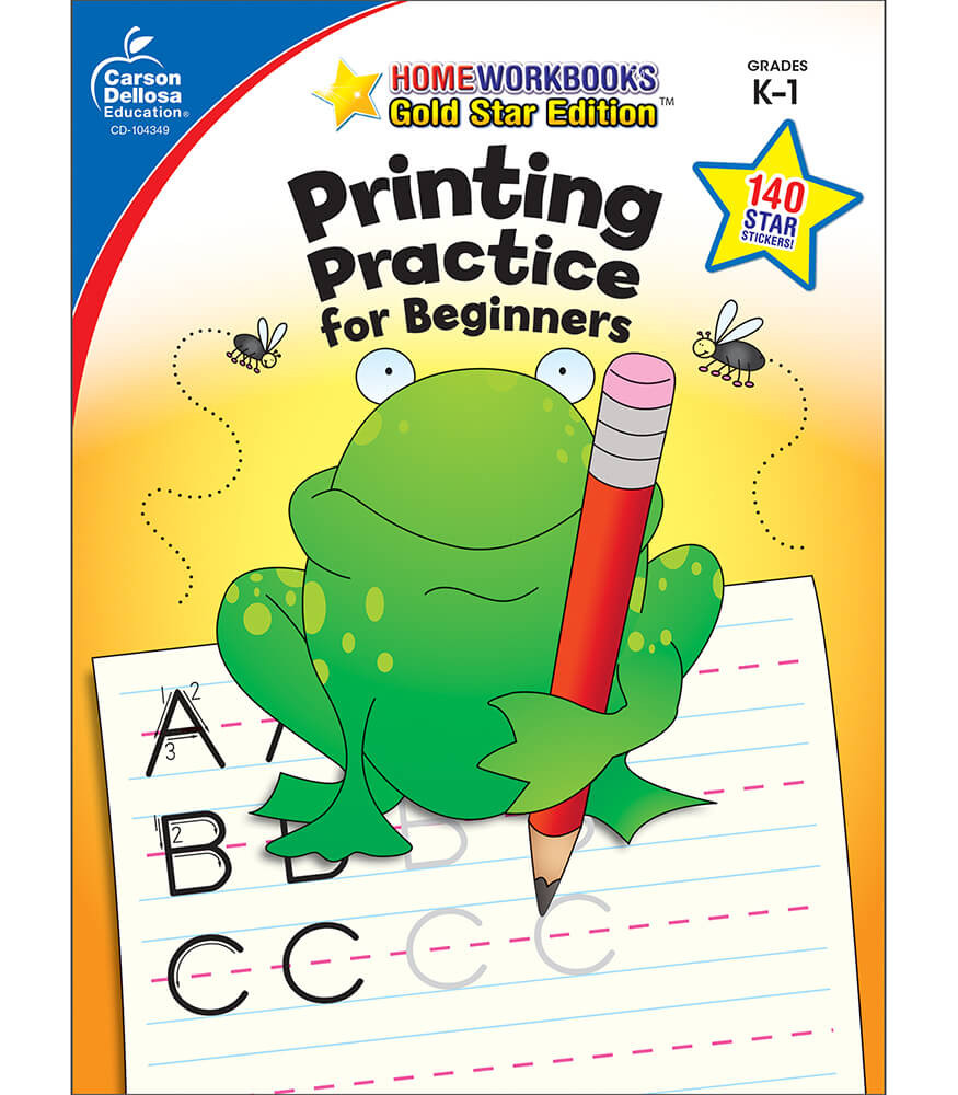 Printing　Grade　for　Beginners　Home　K-1　Practice　Workbooks　Workbook