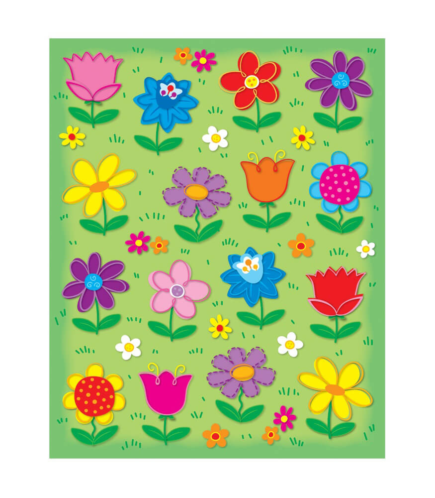 Flowers Shape Stickers