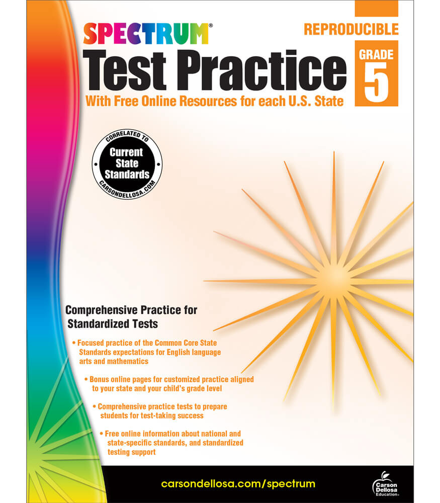 Grade 5 Spectrum Test Practice Workbook Paperback grade-5-spectrum-test-practice-workbook-paperback