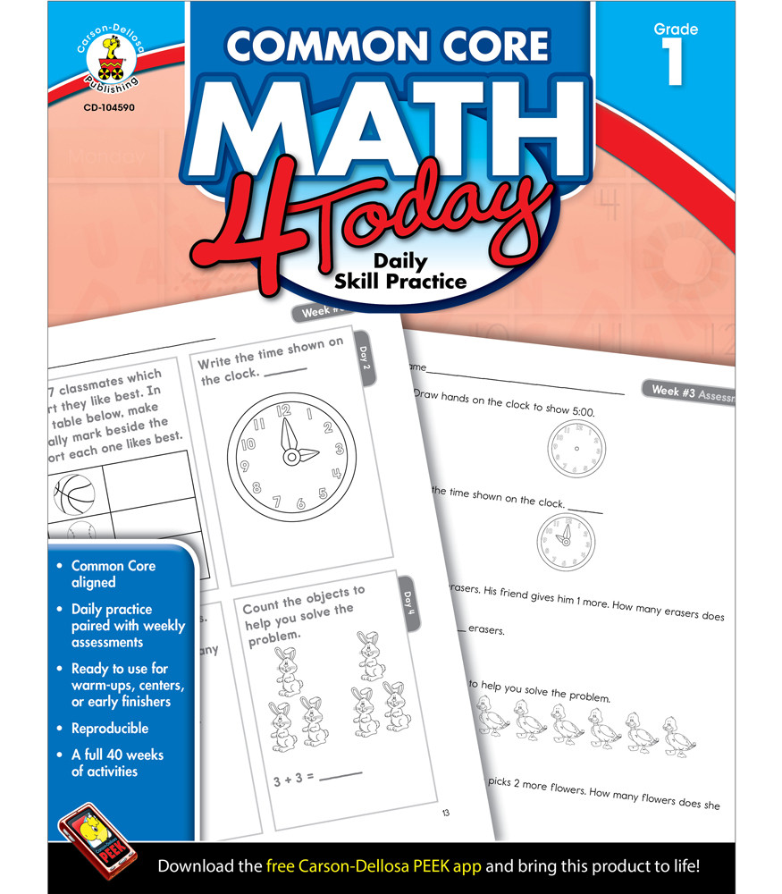 Common Core Math 4 Today Workbook Grade 1 eBook common-core-math-4-today-workbook-grade-1-ebook