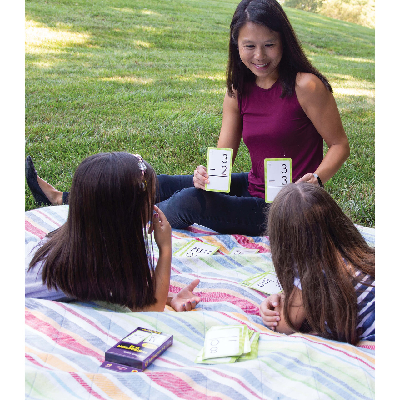 Grade 1-5 4-Pack Math Flash Card Bundle Math Grade 1-5