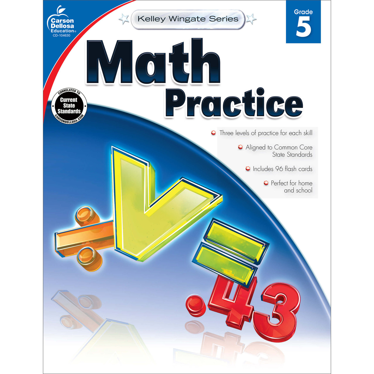 Kelley Wingate Math Practice Workbook Grade 5 eBook