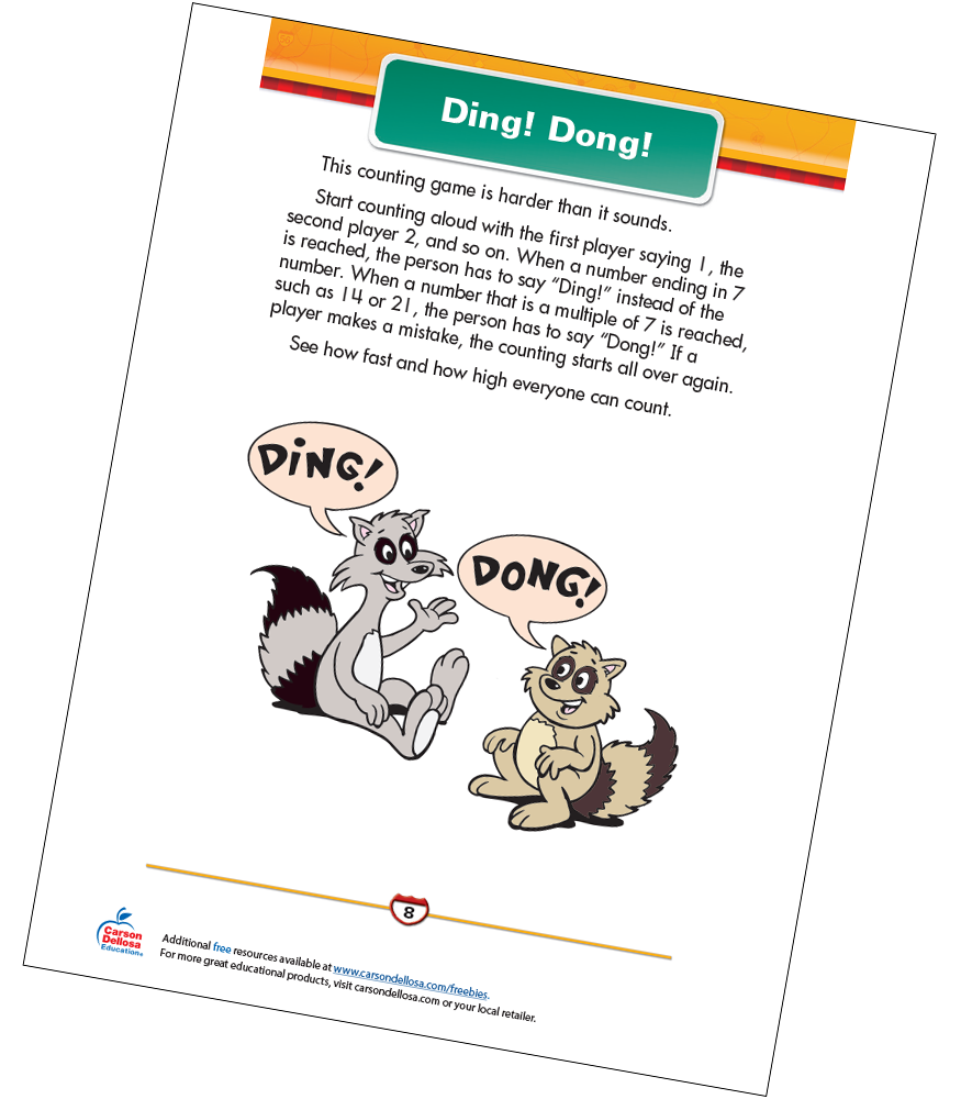 Ding! Dong! Free Printable | Carson Dellosa