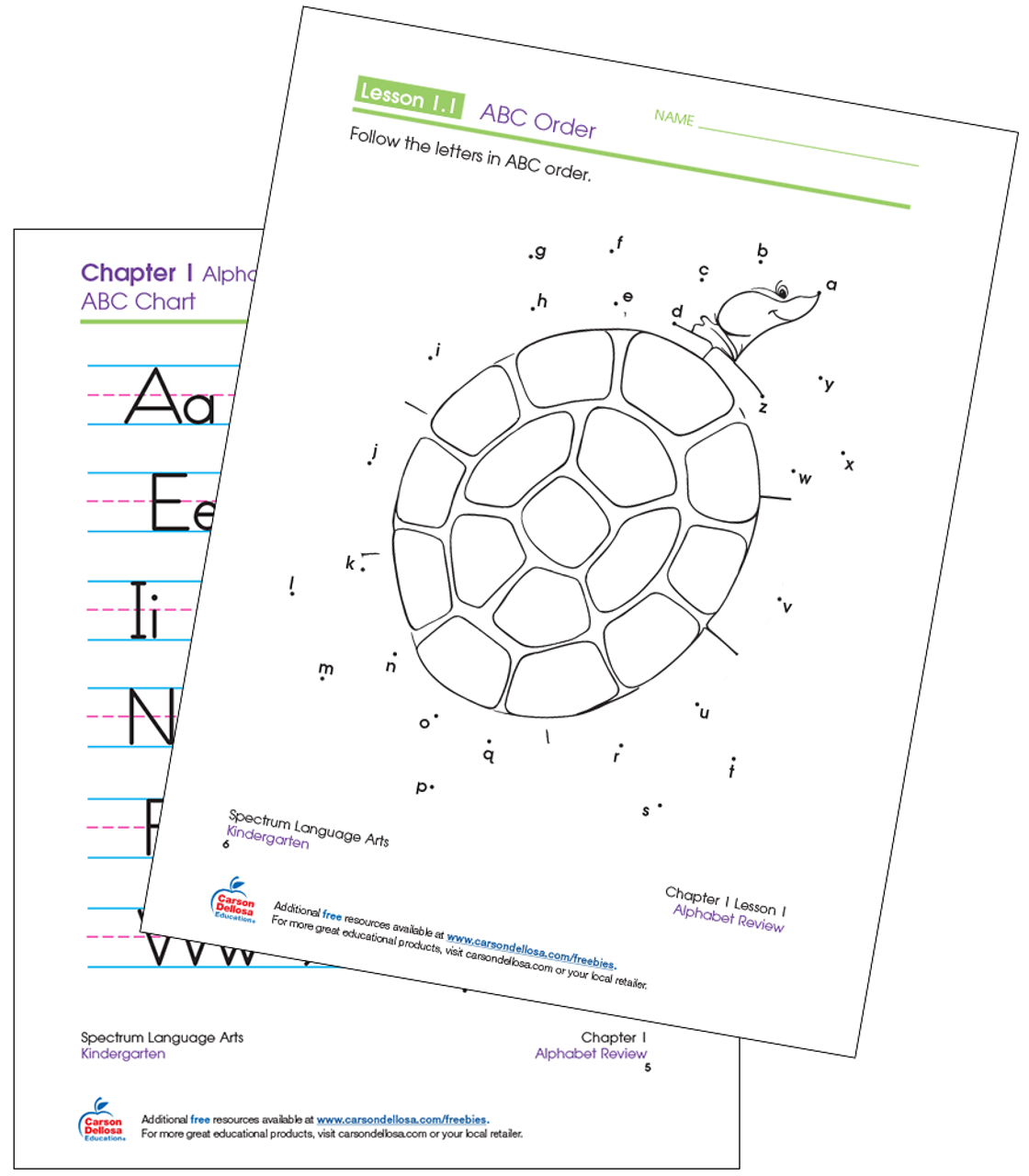 Abc Letter Chart Printable