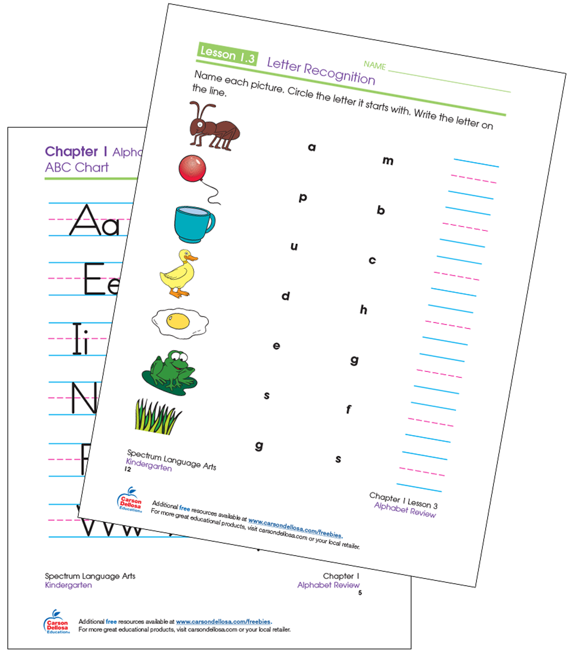 Free Printable Practice Charts