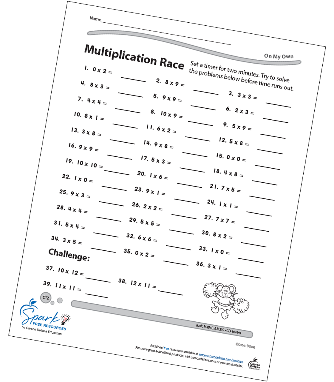 multiplication-speedway-math-drill-onecreativemommy