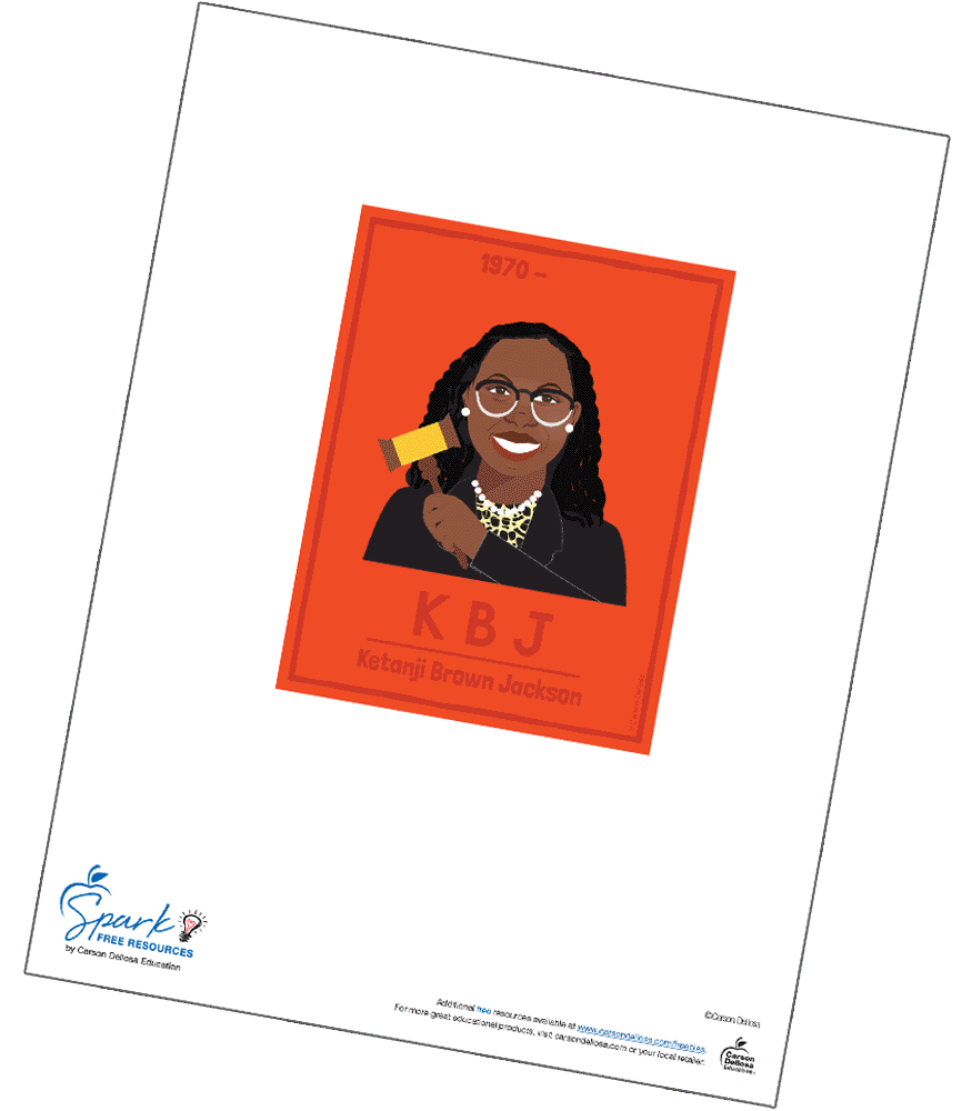 Amazing People: Ketanji Brown Jackson Free Bulletin Board Set ...