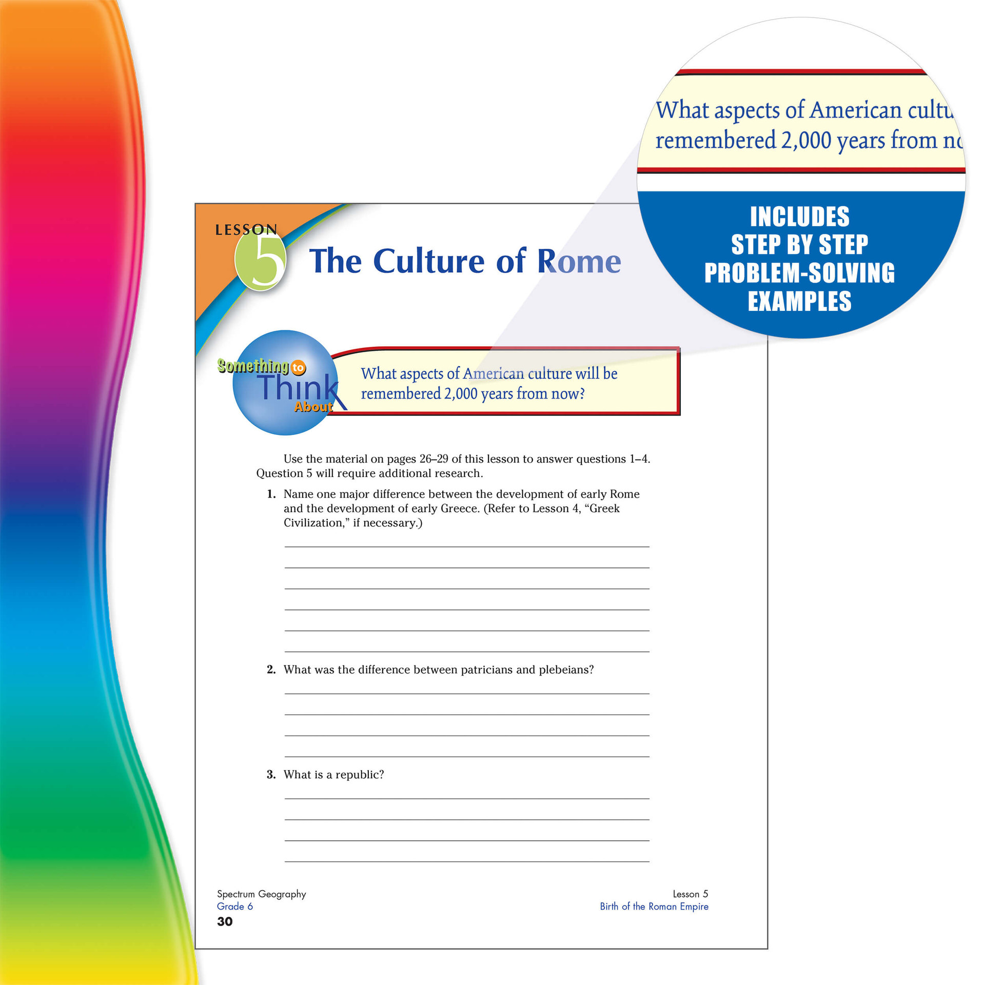 Grade 6 Spectrum Geography Workbook eBook (PDF)