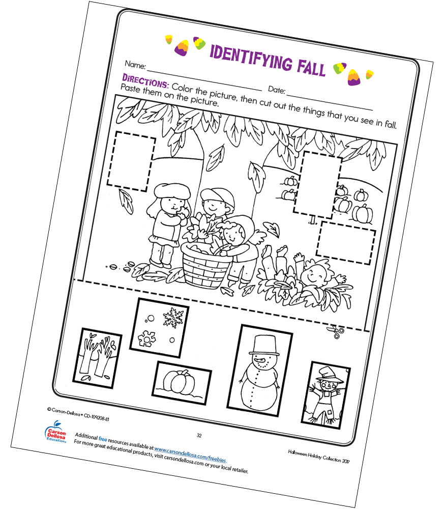 Free Fall Printables | Carson Dellosa Education