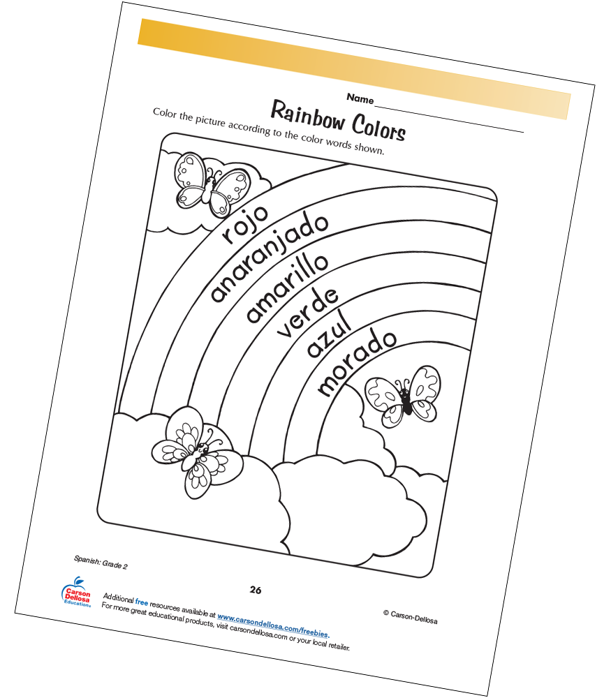 Free Spanish Printables | Teaching Supplies &amp; Classroom Decorations